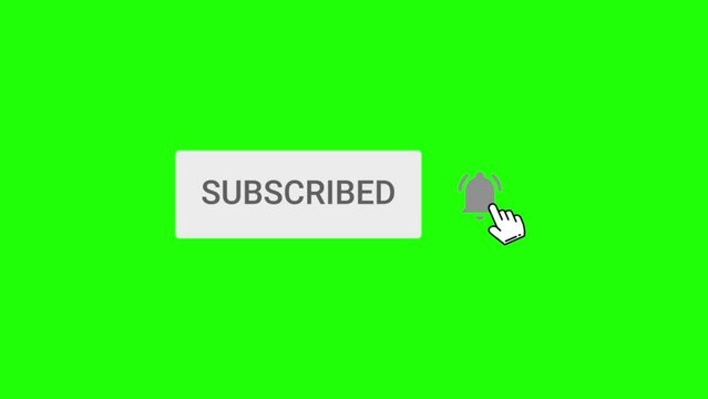 subscribe button animation video download