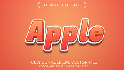 Apple editable text effect. Editable text style effect