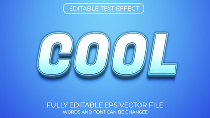 Cool editable text effect. Editable text style effect