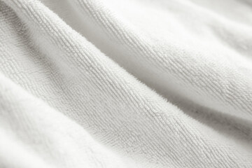 white cotton fabric towel texture abstract background