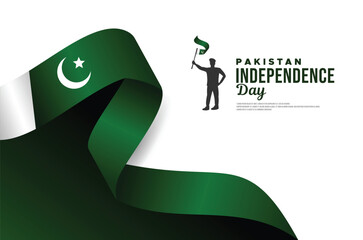 Pakistan Independence Day Banner Design