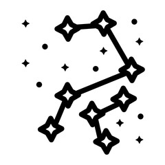constellation Line Icon