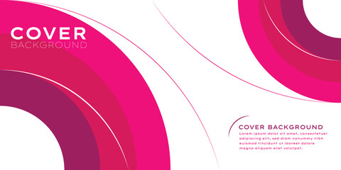 Abstract pink background with curve. Modern wallpaper design. deal design for social media, poster, cover, banner, flyer.