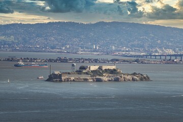 View of Alcatraz Island, San Francisco
