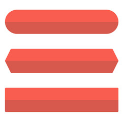 blank button element design, blank banner design 