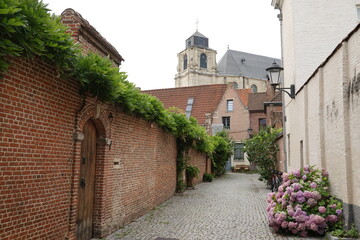 Béguinage à Mechelem en Belgique