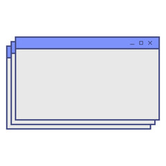 Fototapeta premium Retro Windows
