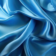 Obraz premium Abstract background luxury blue cloth of grunge silk texture satin velvet material, luxurious background or elegant wallpaper