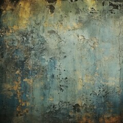 Background with a grunge metal aesthetic featuring a rusty metal texture. The backdrop showcases a rusted metallic surface with a scratched and grungy texture