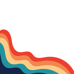 Retro Rainbow Corner