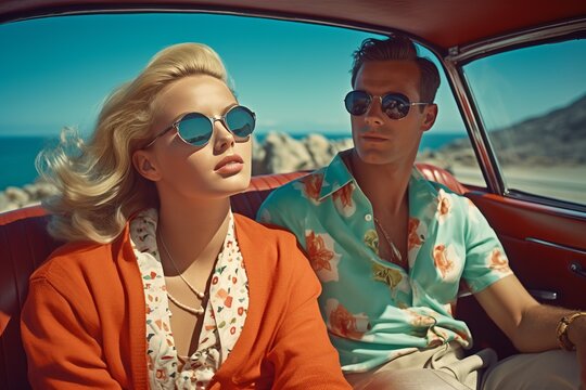 Summer Road Trip. Generative AI
