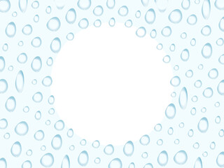 水滴の背景　横位置