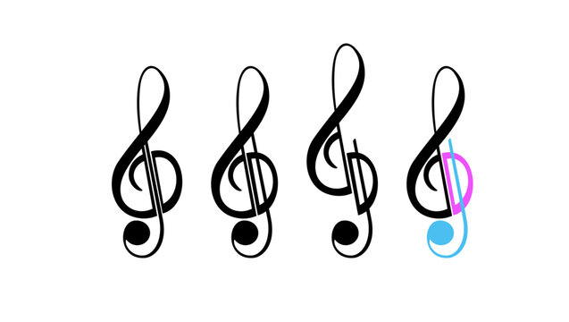 G-clef  dj emblem