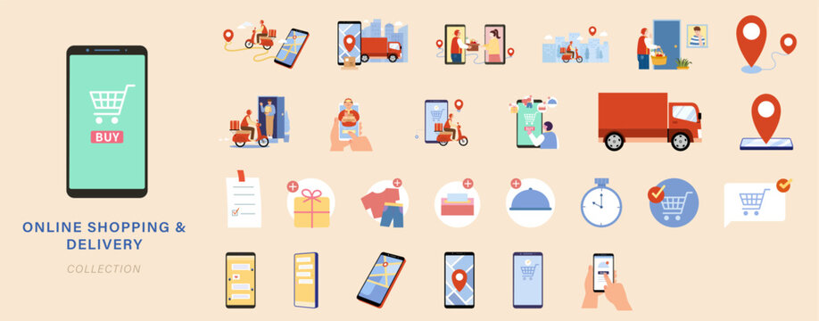 Online shopping delivery service