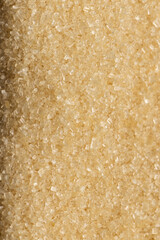 Close up of sand grains and copy space background