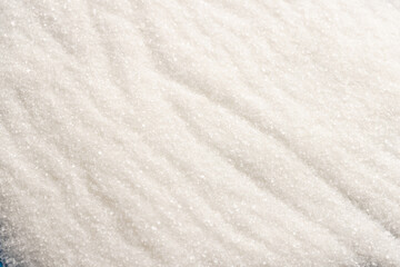 Close up of pattern of white sand and copy space background