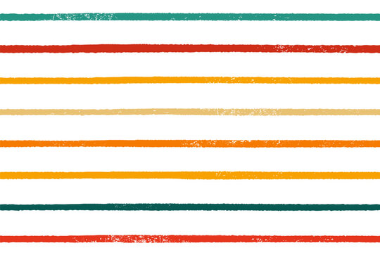 Orange, red and green painted stripes texture