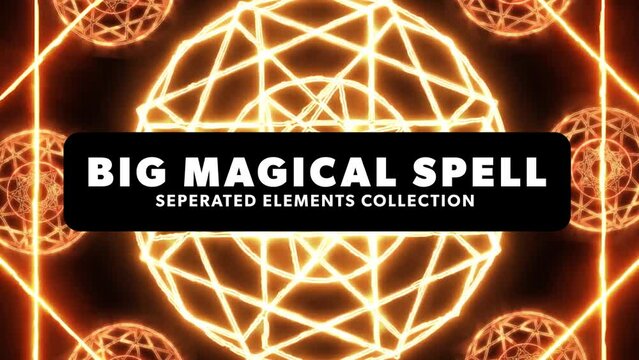 4K Big Magical Shield Separated Elements Collection, customize your own magical shield. Superhero inspired protection spell