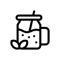 smoothie line icon