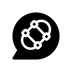skateboard glyph icon