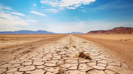 Dry land catastrophic climat change 