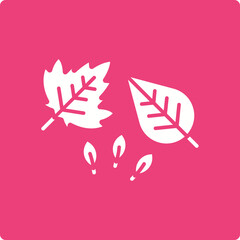 Fototapeta premium Leaves Icon