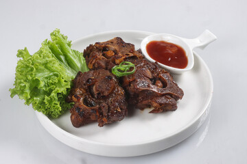 Buntut Sapi Bakar or Roasted Oxtail or Grilled Oxtail.