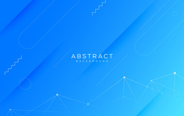 abstract blue background with lines