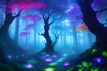Mysterious Spirit Forest