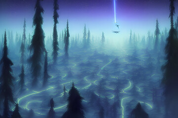 Mysterious Spirit Forest