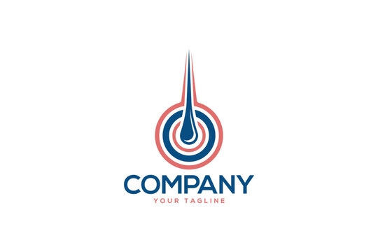 Hair Folicle Logo Design - Logo Design Template