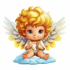 Christmas Themed Character Graphics Element created with Generative AI