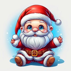 Christmas Themed Character Graphics Element created with Generative AI