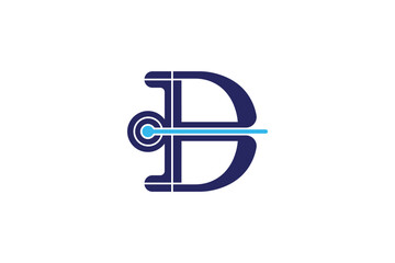 Letter D Logo Design - Logo Design Template	