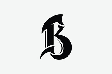 Letter B Logo Design - Logo Design Template  © SameGuy13