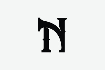 Letter N Logo Design - Logo Design Template	