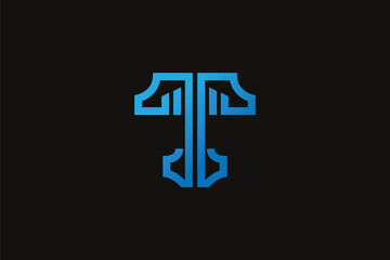 Letter T Logo Design - Logo Design Template	