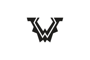 Letter W Logo Design - Logo Design Template	
