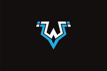 Letter W Logo Design - Logo Design Template	
