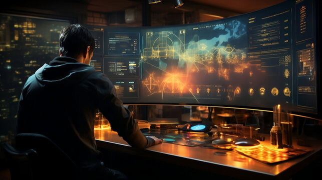 technological platform for financial investments, crowdlending of the future in the present. vary strong 1920x1080px, 32k uhd, highly detailed, realistic, 3d, --ar 16:9 --q 0.5 --v 5.2 --s 750 