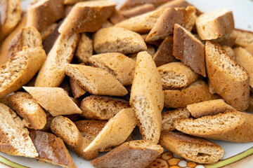 typical sweets from Campania with almonds and giffoni hazelnuts