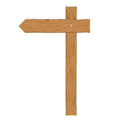 Wooden Signboard Element