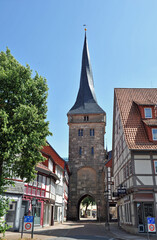 Obraz premium Westerturm in Duderstadt