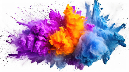 Vibrant Color Blast: Environmental Awareness Art