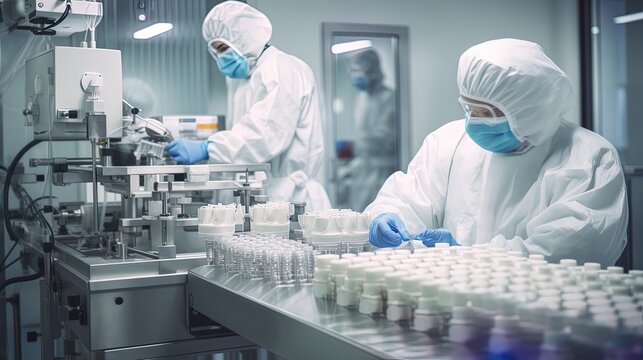 Manufacturing process of medicinal and medical preparations. Generative AI