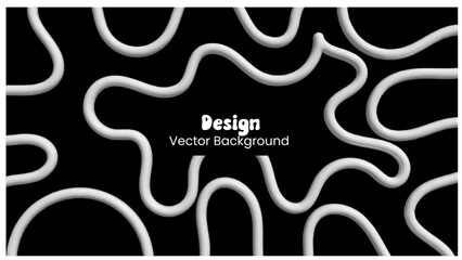 3D abstract background with place for text