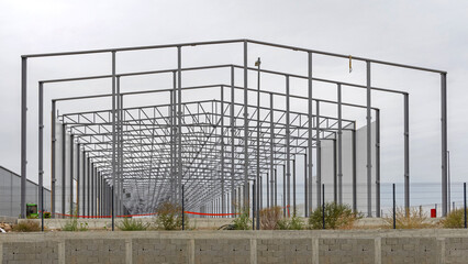 Warehouse Skeleton Structure Construction
