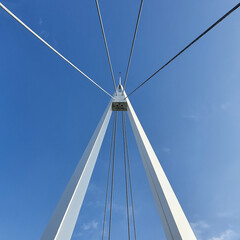 Obraz premium bridge and blue sky