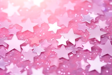 abstract shiny pink background, ai generated