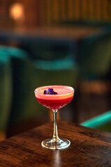 cocktail in the bar